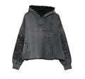 LX HWT Fleece Oversized Hoodie (Black)